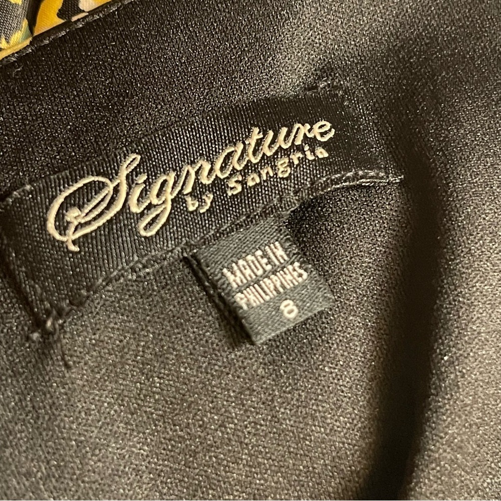 Signature by Sangria Snakeprint Ruched Dress - Picture 6 of 9